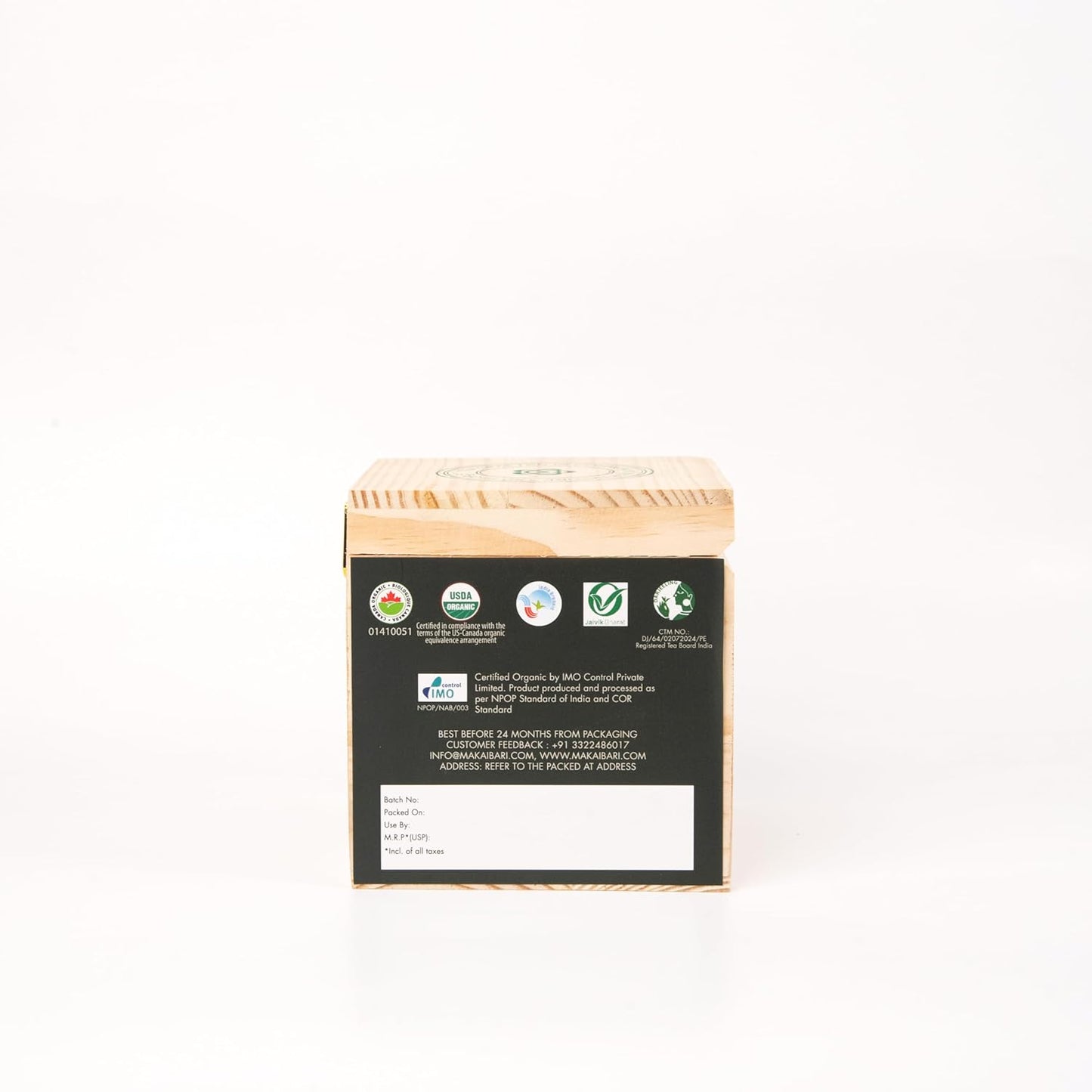 Darjeeling Green Tea Chestlet - MAKAIBARI TEA