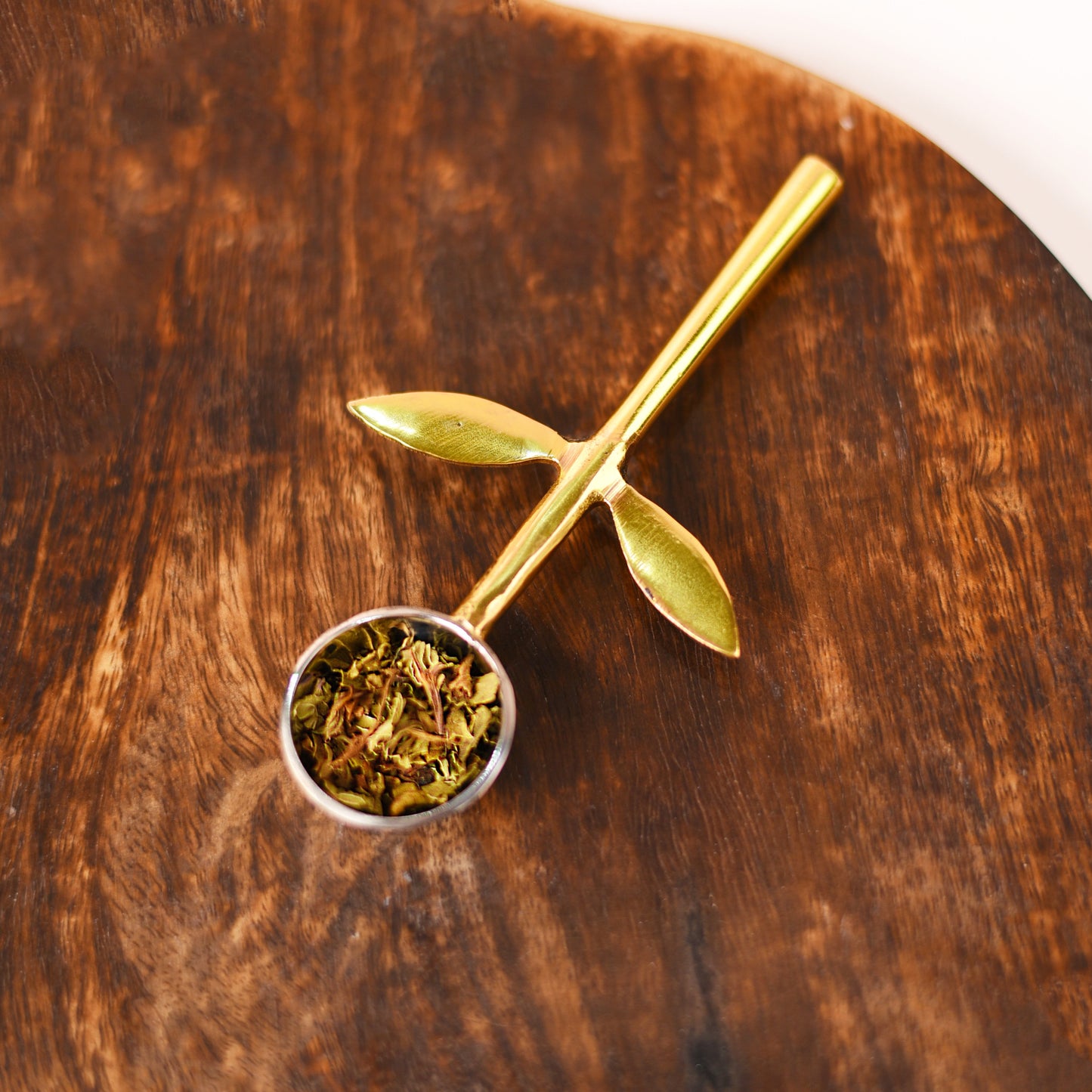 Golden Petal Spoon - 1 Pc - MAKAIBARI TEA