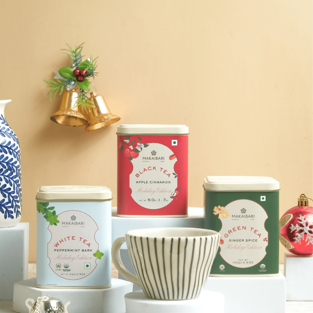 Holiday Edition : White Peppermint Bark - Makaibari Tea