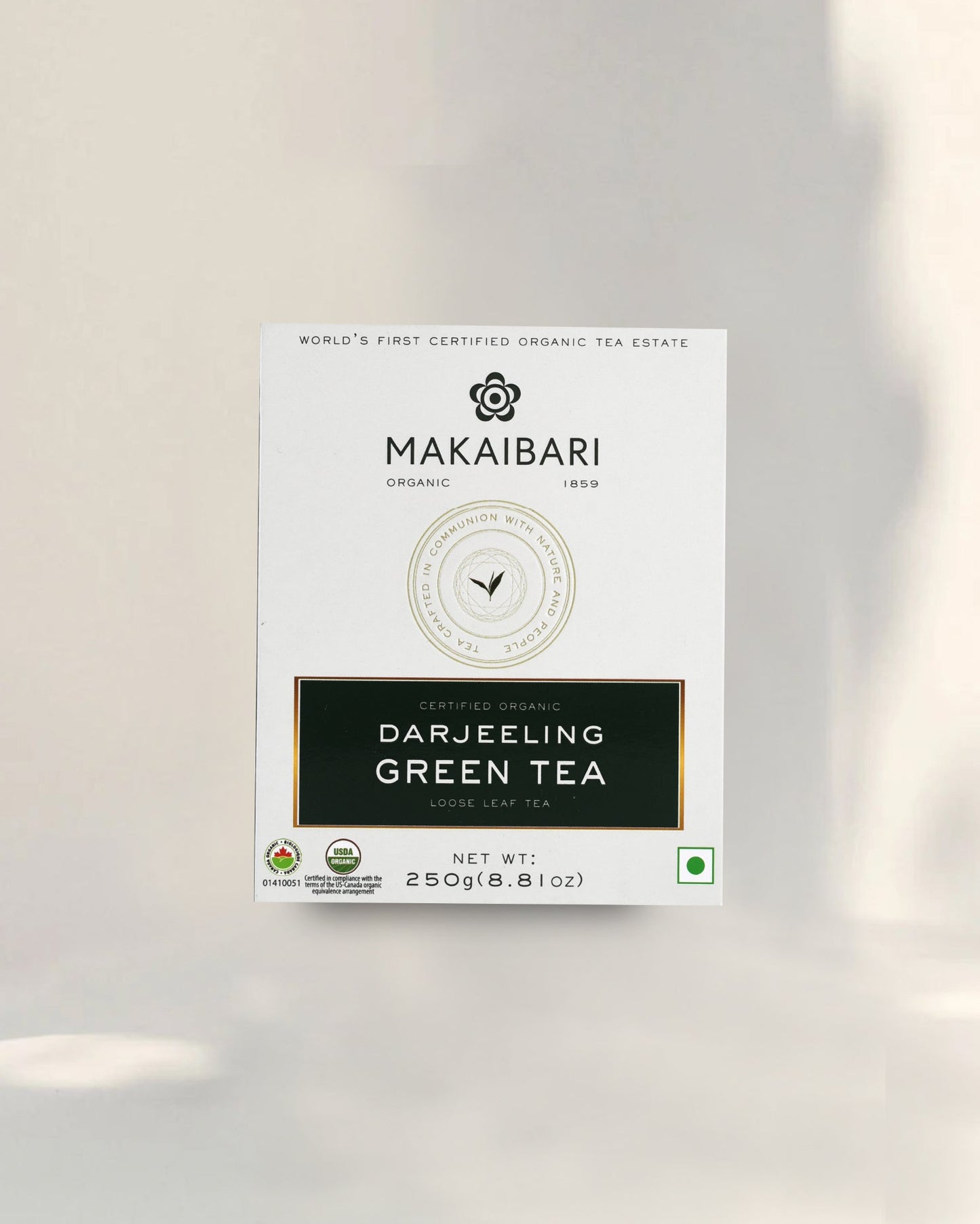 Makaibari Darjeeling Green Tea | 250 gm Loose Tea | Loose Green Tea Pack - MAKAIBARI TEA