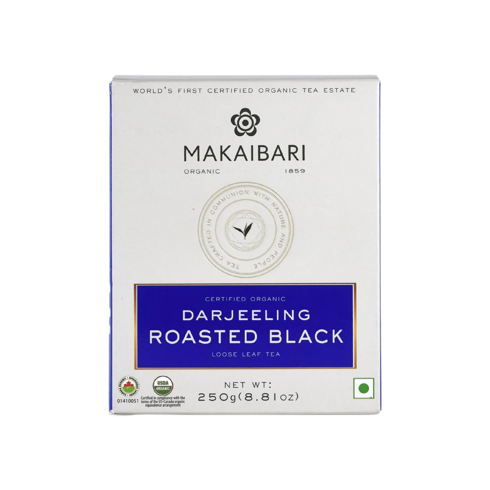 Makaibari Roasted Black Darjeeling Tea | 250 gm Loose Tea | Roasted Loose Black Tea Packed - MAKAIBARI TEA