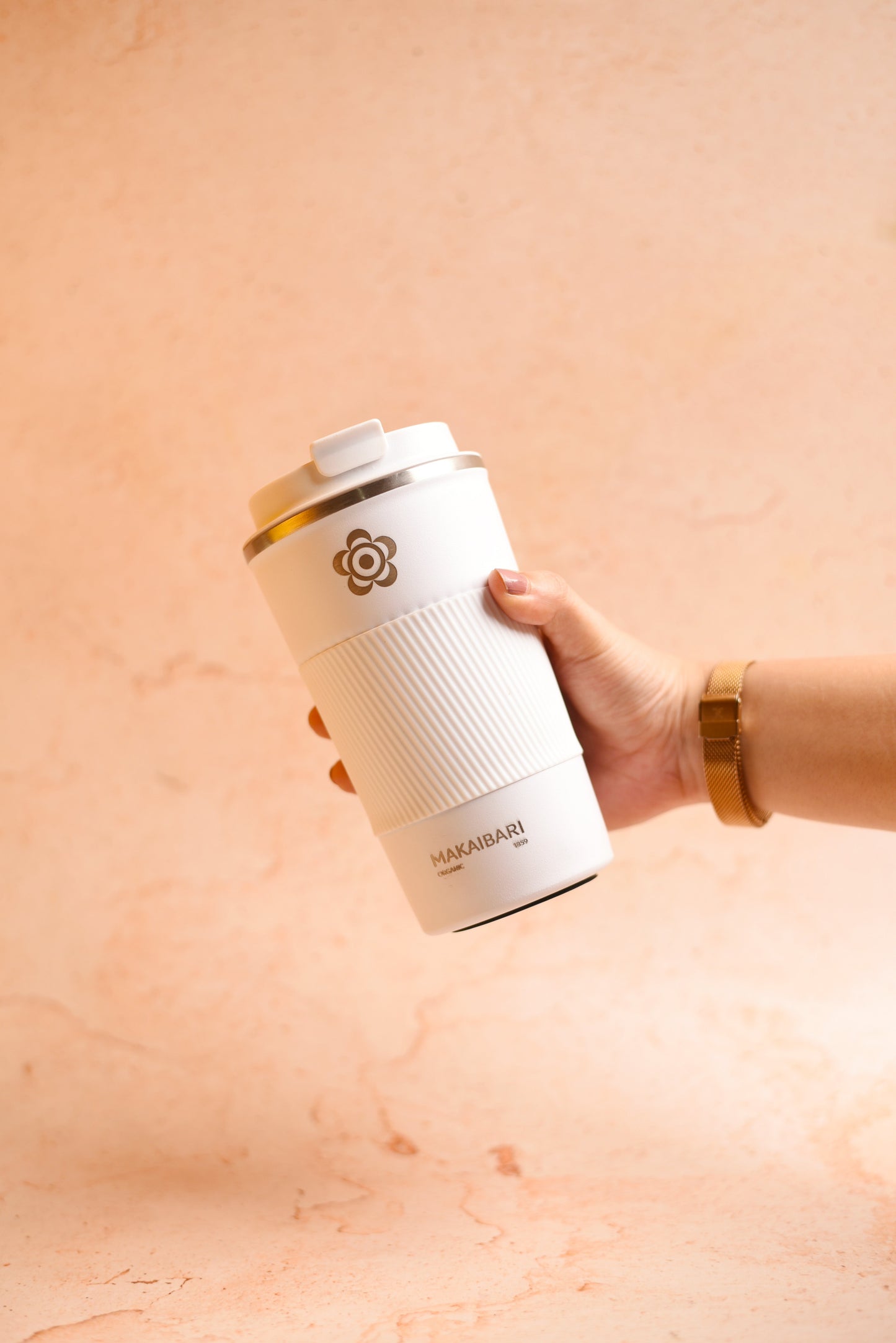 Makaibari Stainless Steel Tranquility Tumbler - 400 ML - MAKAIBARI TEA