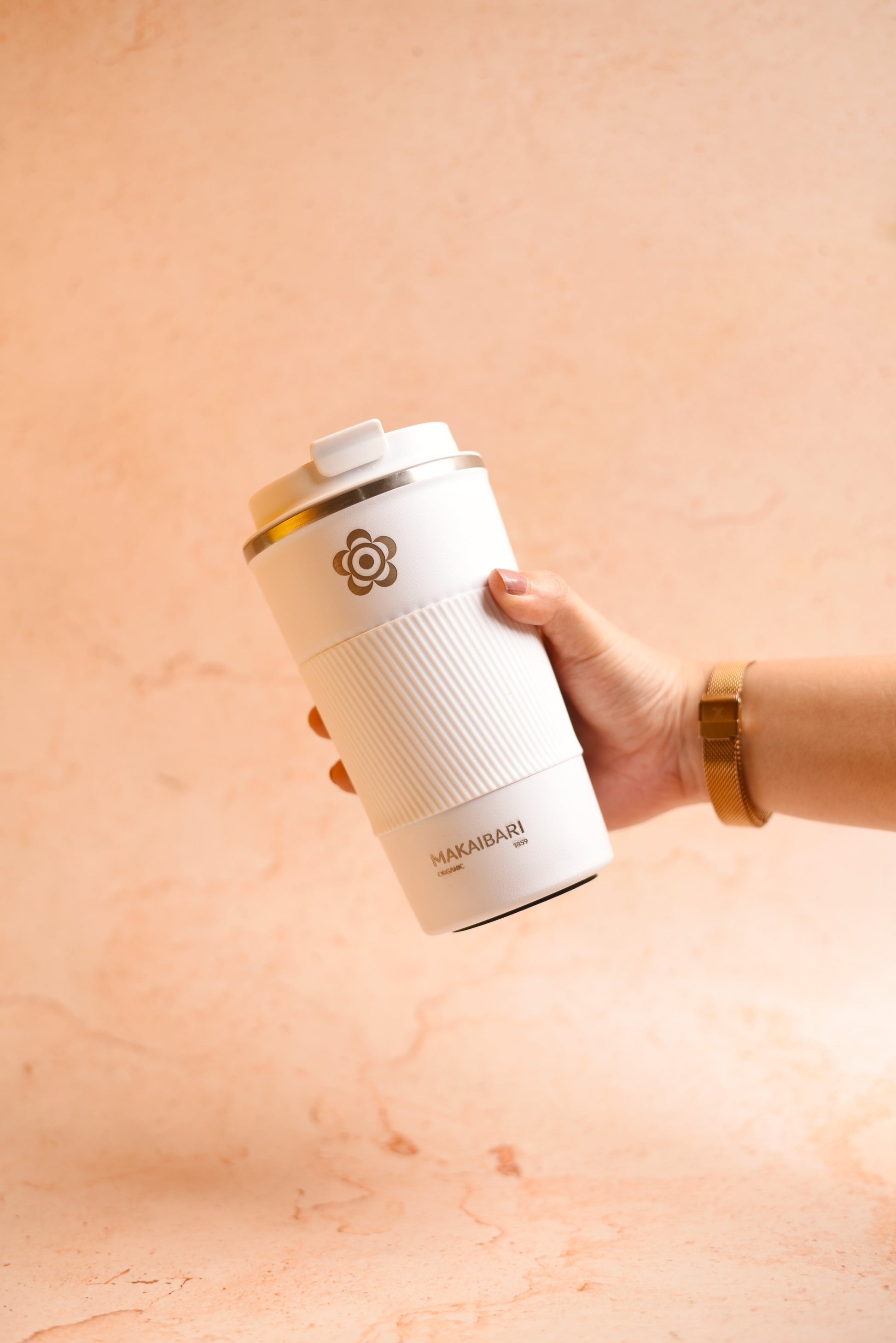 Makaibari Stainless Steel Tranquility Tumbler - 400 ML - MAKAIBARI TEA