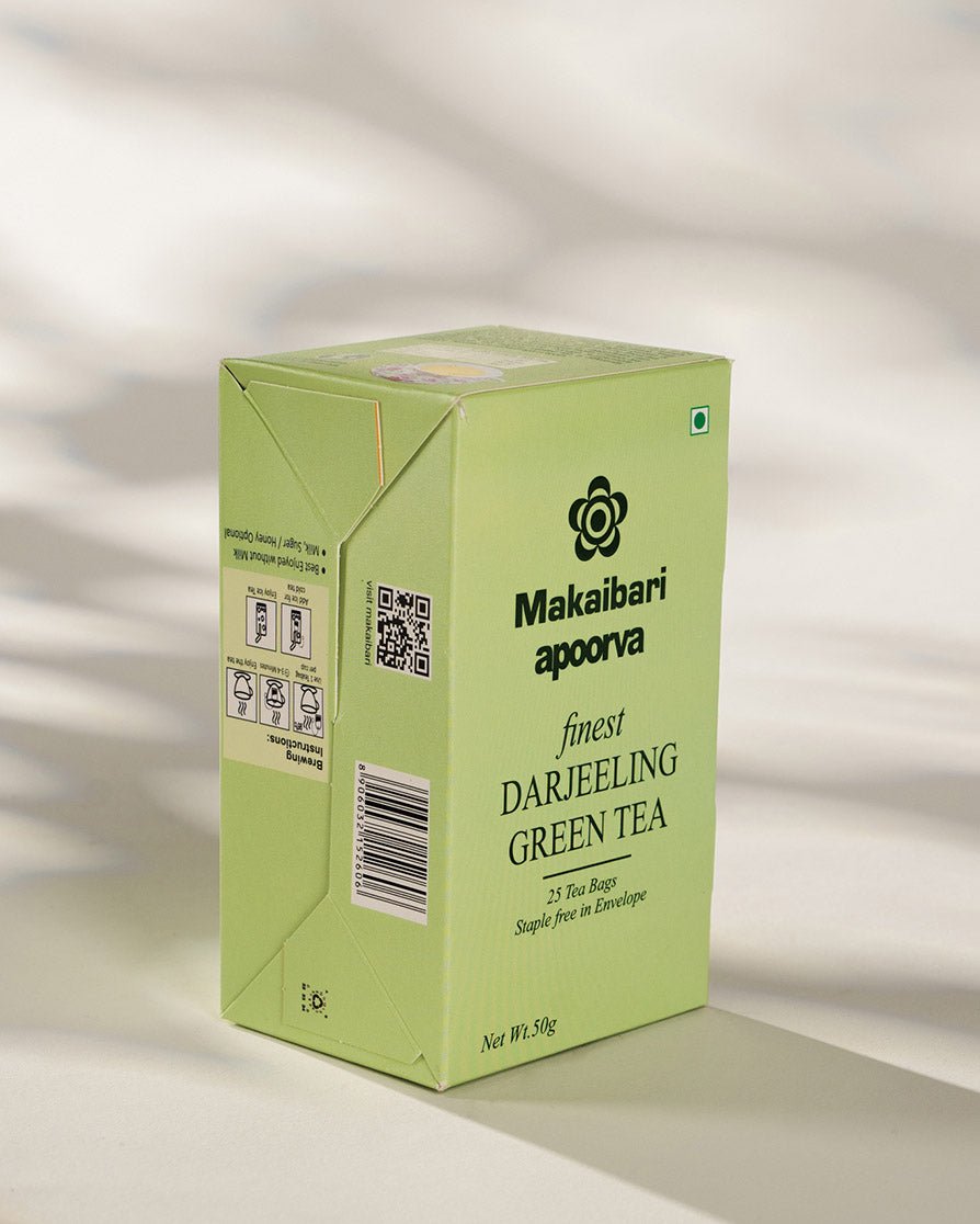 Apoorva Green Tea Bag (25 Tea Bags) - MAKAIBARI TEA