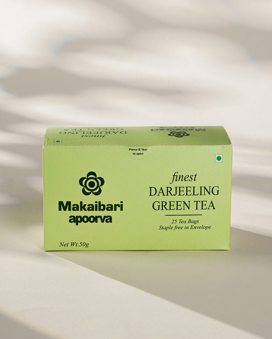 Apoorva Green Tea Bag (25 Tea Bags) - MAKAIBARI TEA