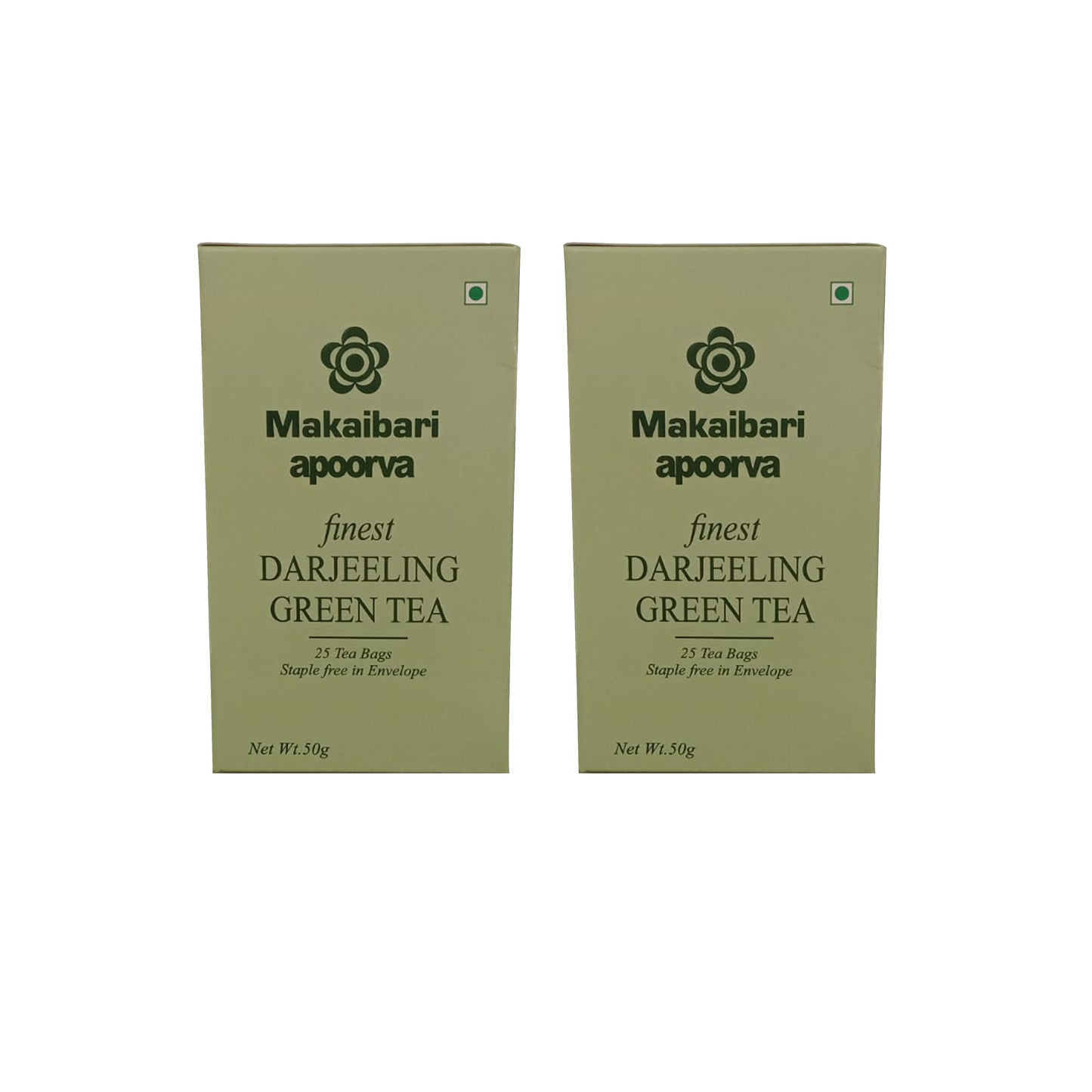 Apoorva Green Tea Bag (25 Tea Bags) - MAKAIBARI TEA