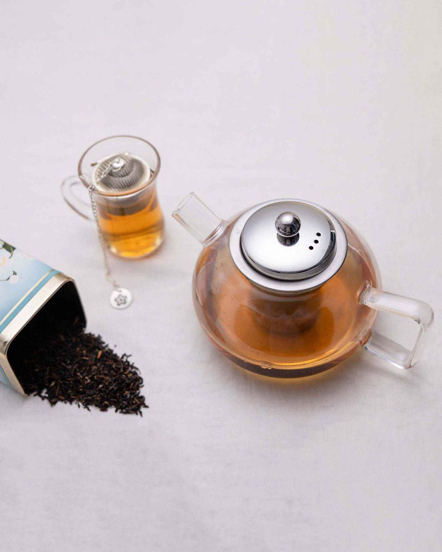 Classic Glass Teapot With Infuser - MAKAIBARI TEA