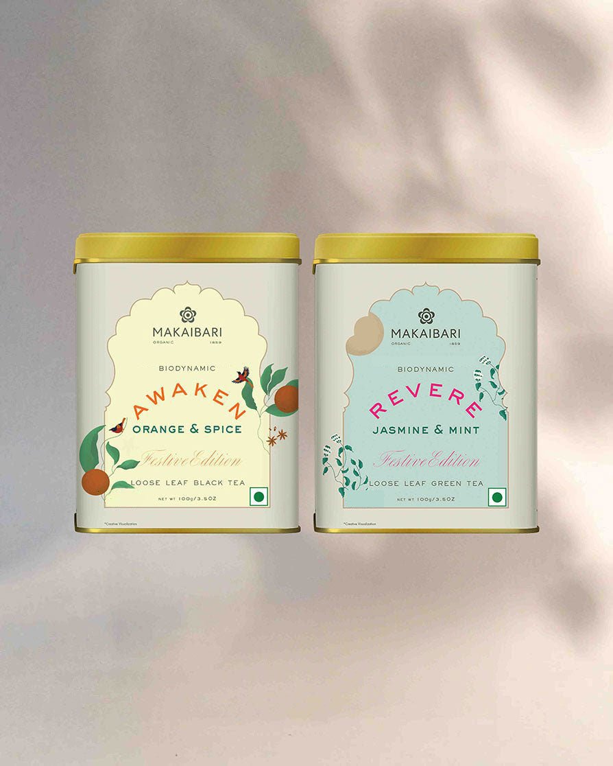 Festive Pack Assortment : Awaken + Revere - MAKAIBARI TEA