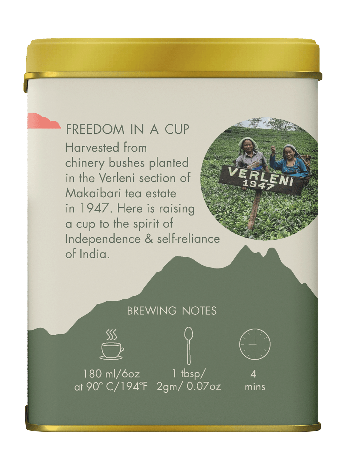 Freedom Edition : Verleni 1947 | Darjeeling Black Tea - MAKAIBARI TEA