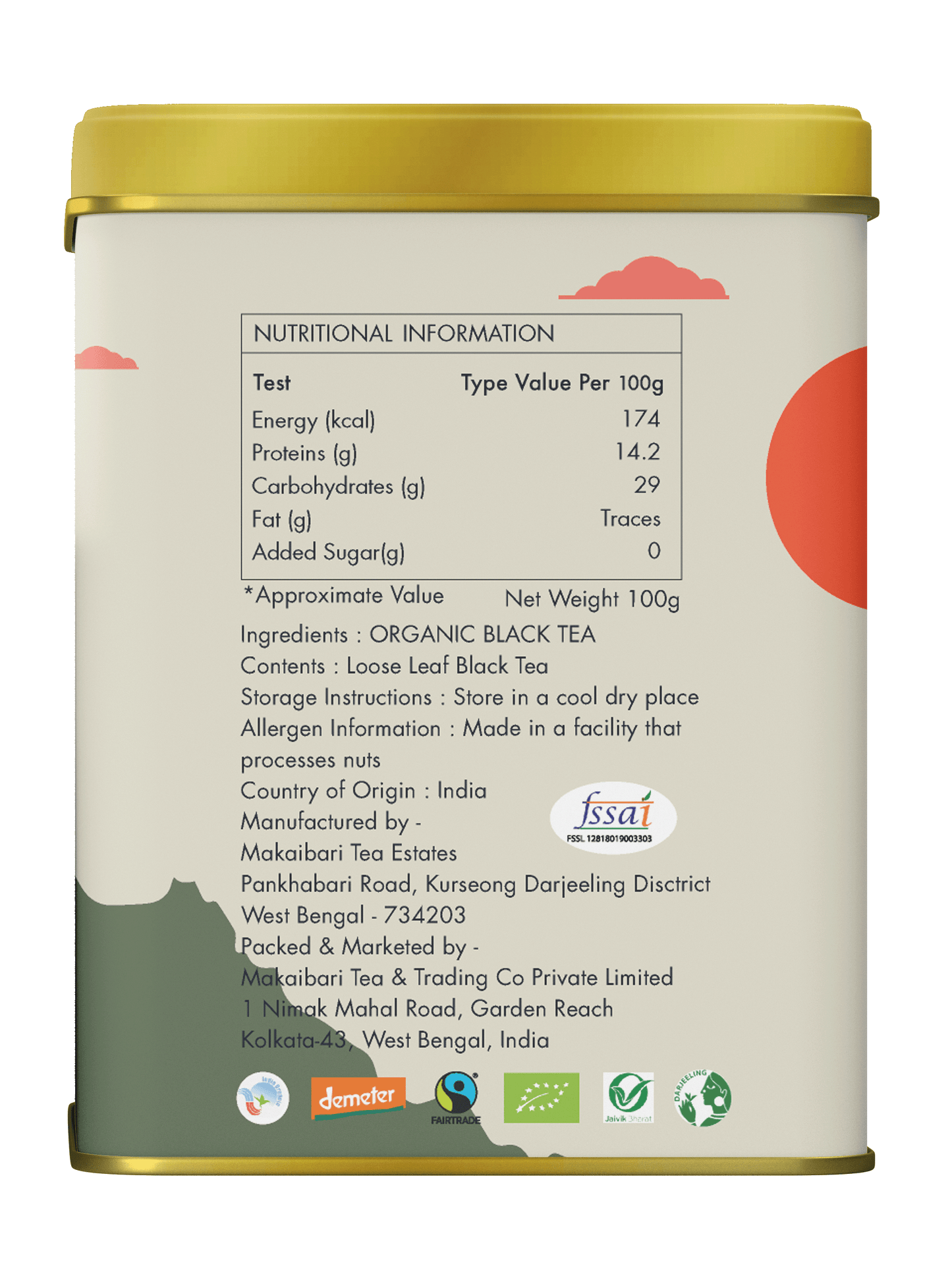 Freedom Edition : Verleni 1947 | Darjeeling Black Tea - MAKAIBARI TEA