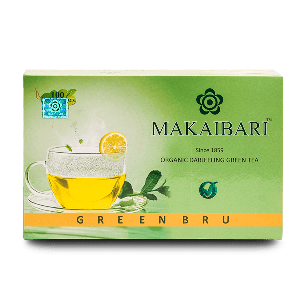 Golden Bru (100 Tea Bags) Darjeeling Black Tea - MAKAIBARI TEA