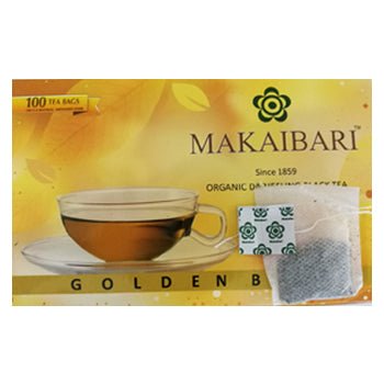 Golden Bru (100 Tea Bags) Darjeeling Black Tea - MAKAIBARI TEA