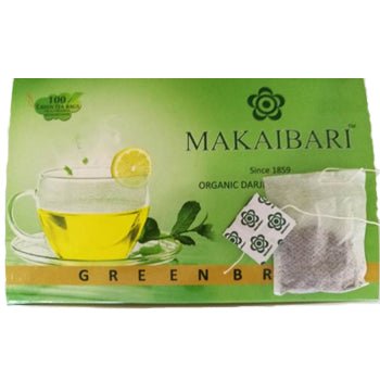Green Bru (100 Tea Bags) Darjeeling Green Tea - MAKAIBARI TEA