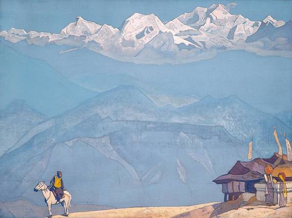 Nature - Kanchendzonga or K2 : The five Treasures of the High Snow or the 2nd highest peak in the world - Makaibari Tea
