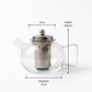 Classic Glass Teapot With Infuser 1000 ml