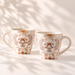 Royal Tiger Ceramic Cups | Set of 2 Cups