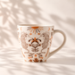 Royal Tiger Ceramic Cups | Set of 2 Cups