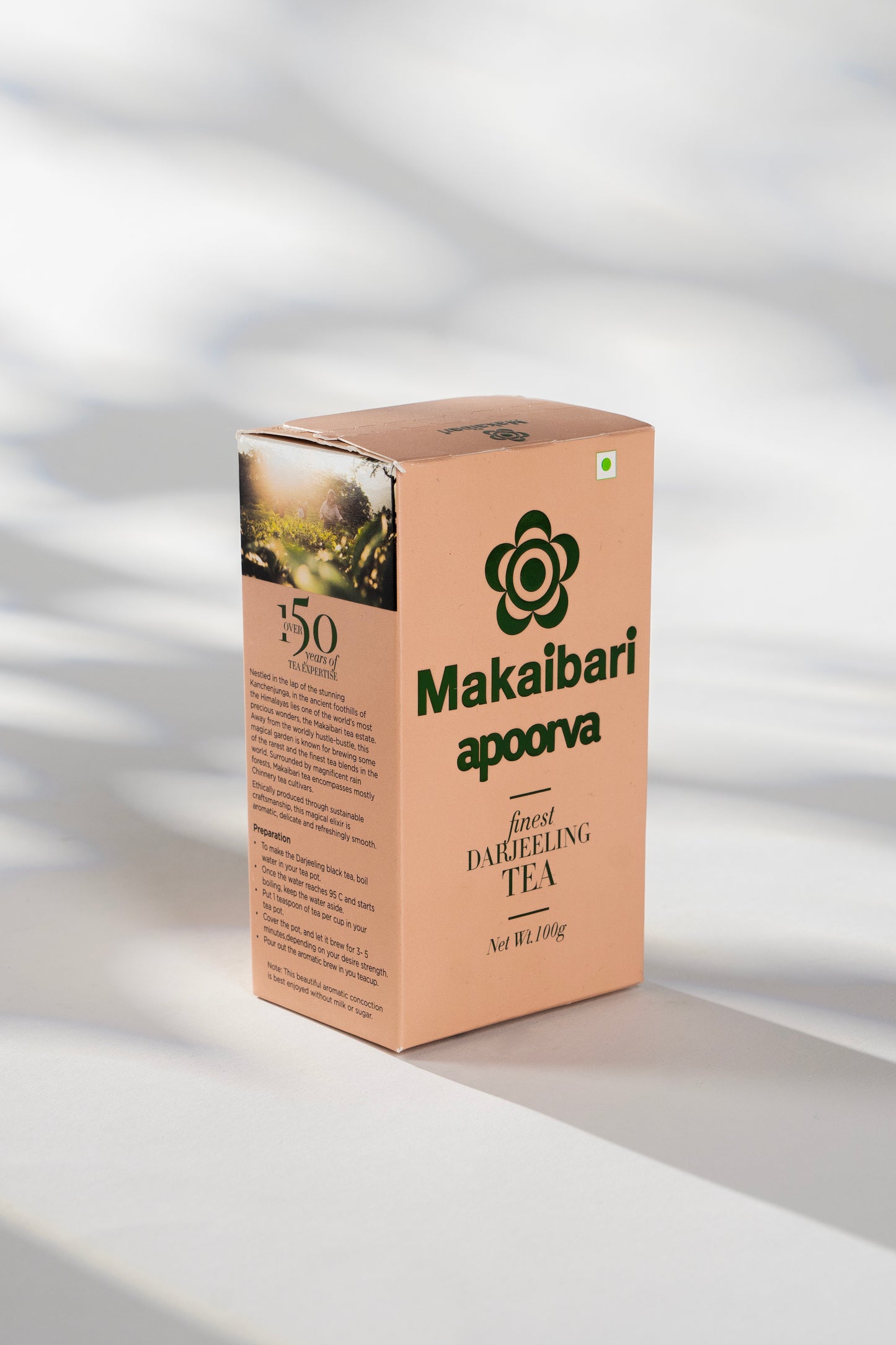 Apoorva Organic Darjeeling Black Loose Leaf Tea