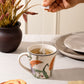 Botanical Ceramic Cup