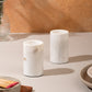 White Marble Candle Stand - Set of 2
