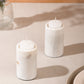 White Marble Candle Stand - Set of 2
