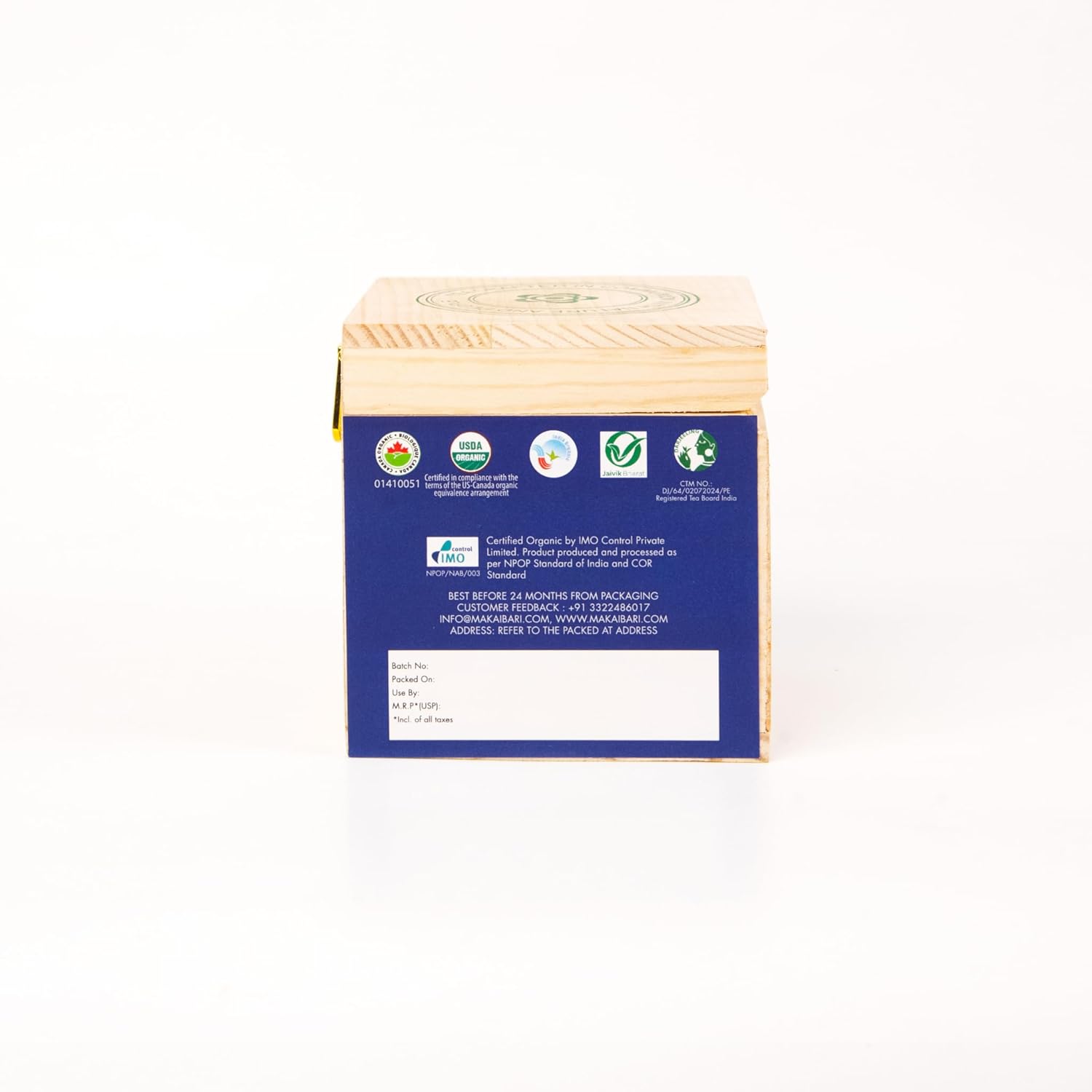 Darjeeling Roasted Tea Chestlet - Fresh Tea