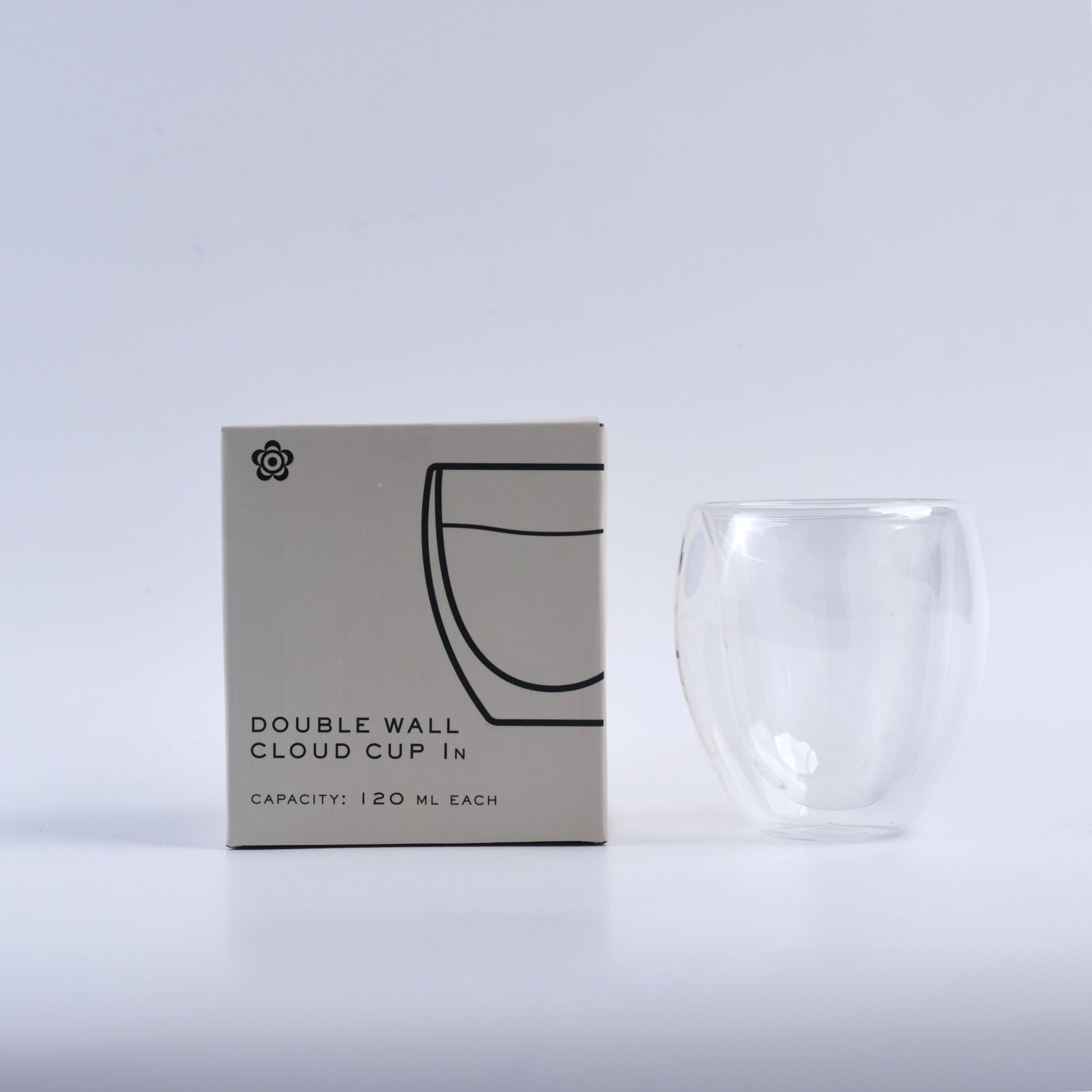Double Wall Cloud Cup - Elegant Design 