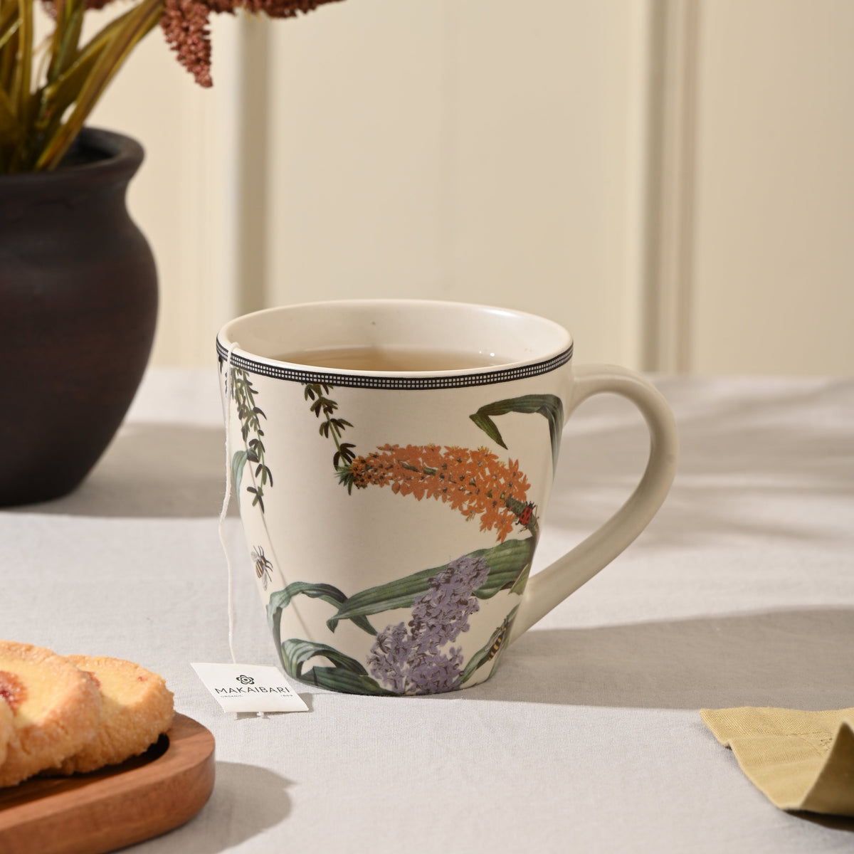 Botanical Ceramic Cup