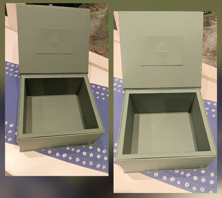 Small gift box upto 6 tin caddy