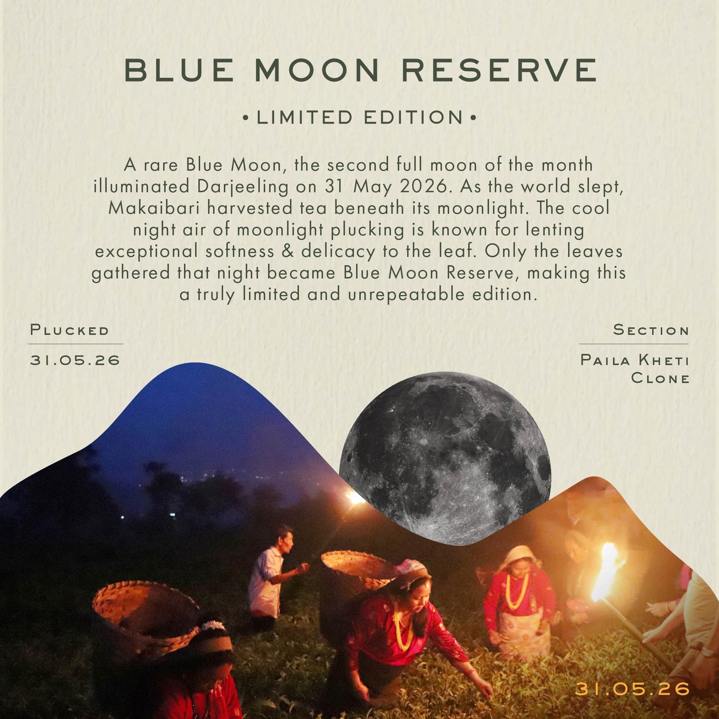 Blue Moon Reserve | 25 gm Loose Leaf Black | Limited Edition