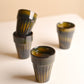 Classic Clay Chai Cup Green Matt Finish 4 Pcs - MAKAIBARI TEA