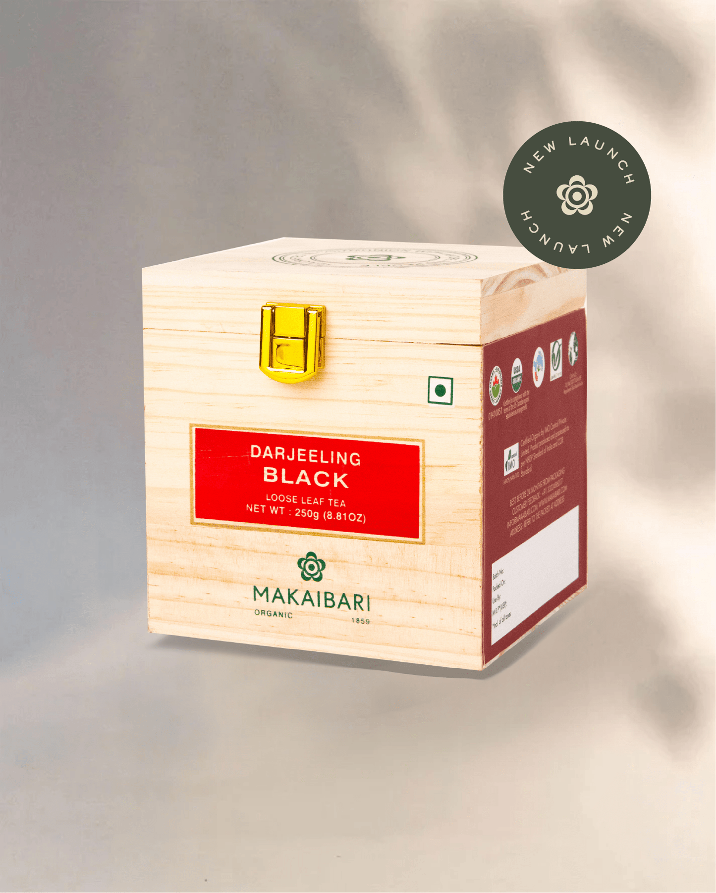 Darjeeling Black Tea Chestlet - MAKAIBARI TEA