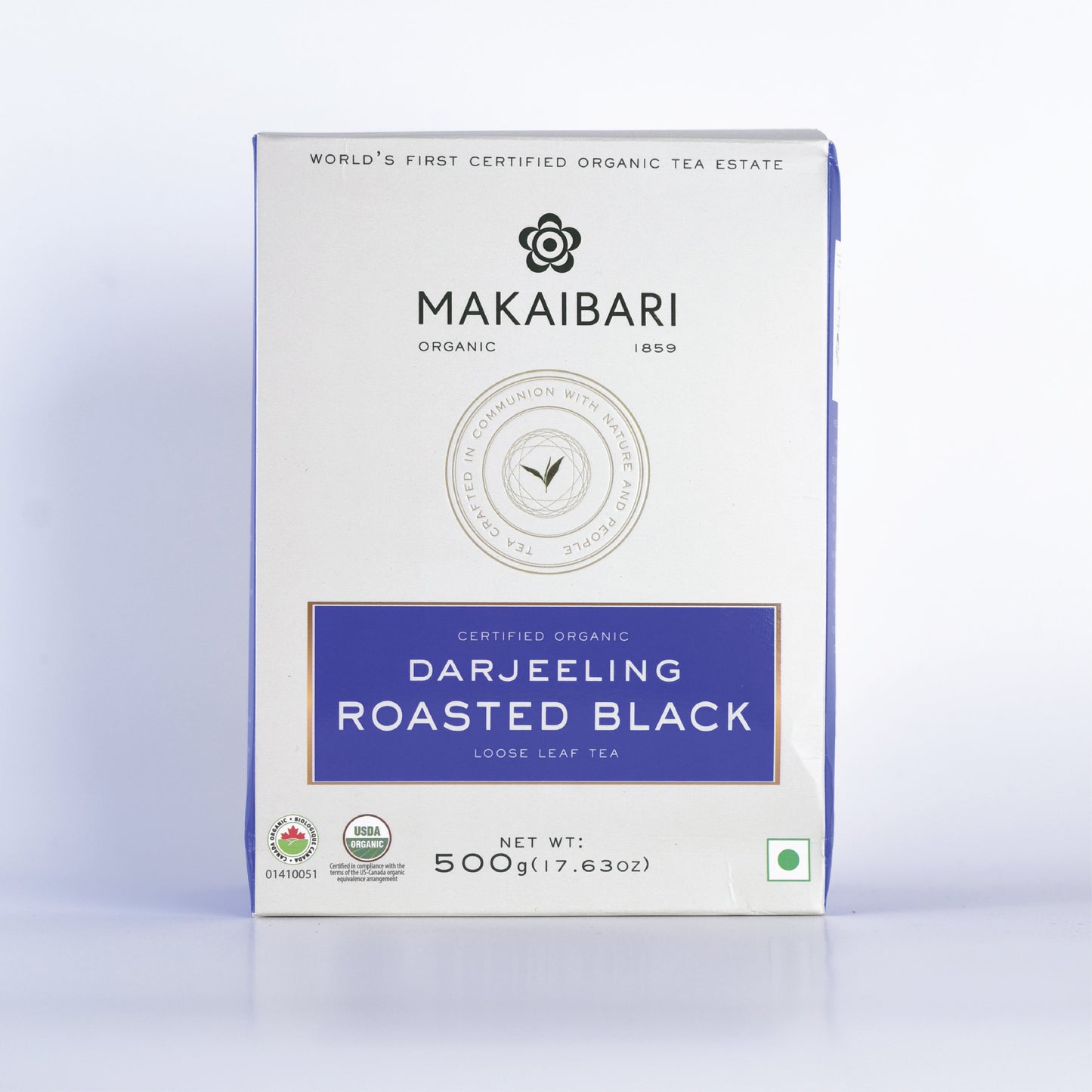 Darjeeling Roasted Black | Mono carton | Loose Leaf Roasted Tea - Makaibari Tea