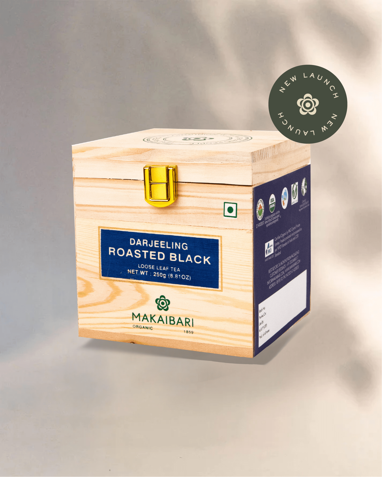 Darjeeling Roasted Black Tea Chestlet - MAKAIBARI TEA