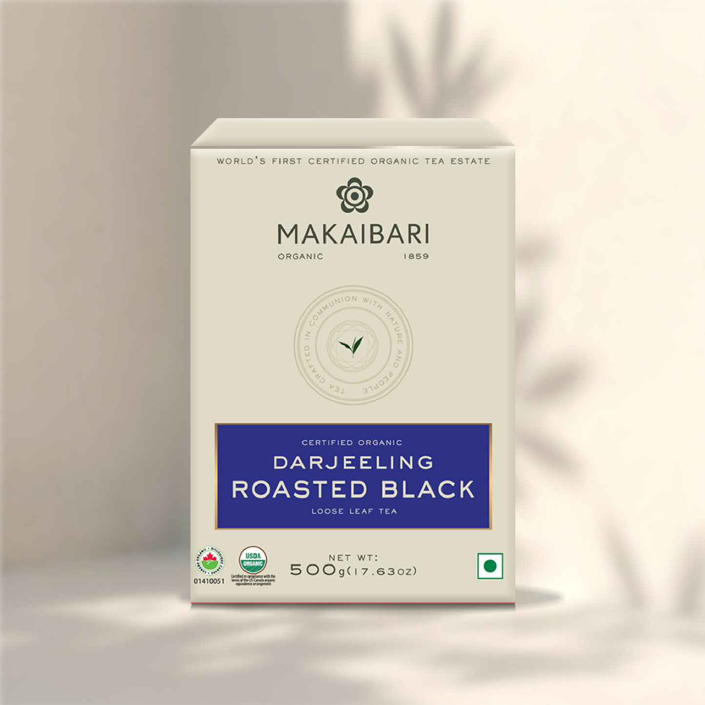 Darjeeling Roasted Black | Mono carton | Loose Leaf Roasted Tea