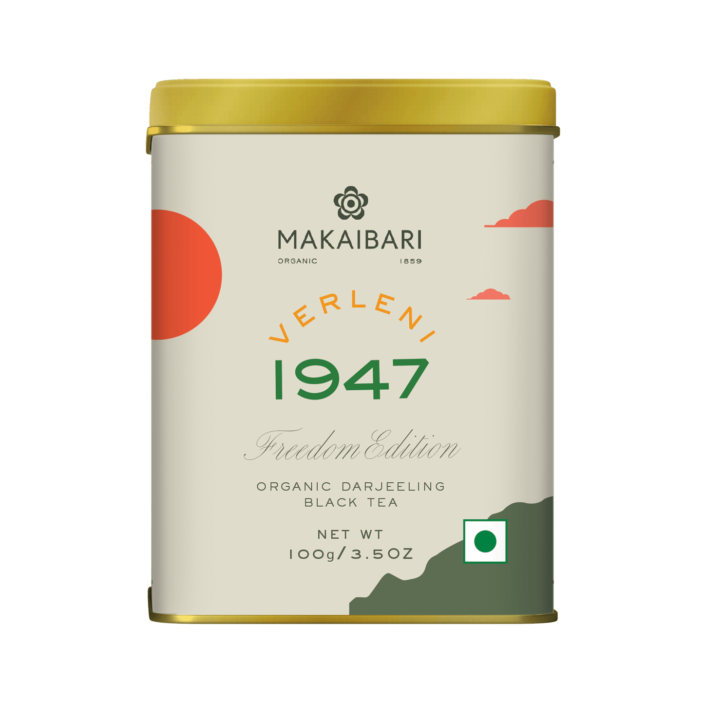 Freedom Edition : Verleni 1947 | Darjeeling Black Tea - MAKAIBARI TEA