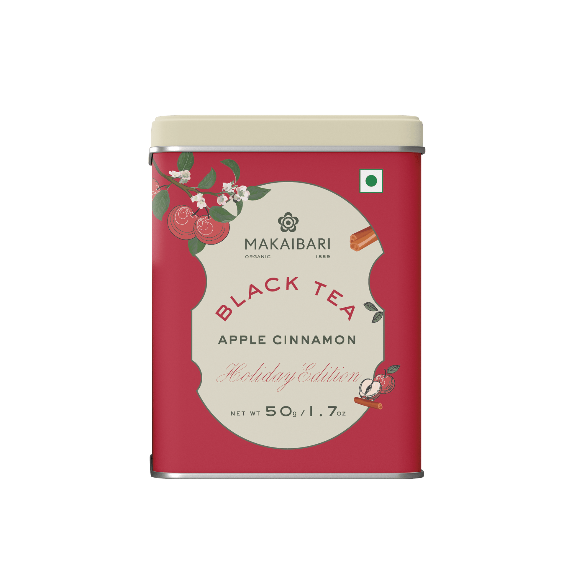 Holiday Edition : Apple Cinnamon Black Tea - Makaibari Tea