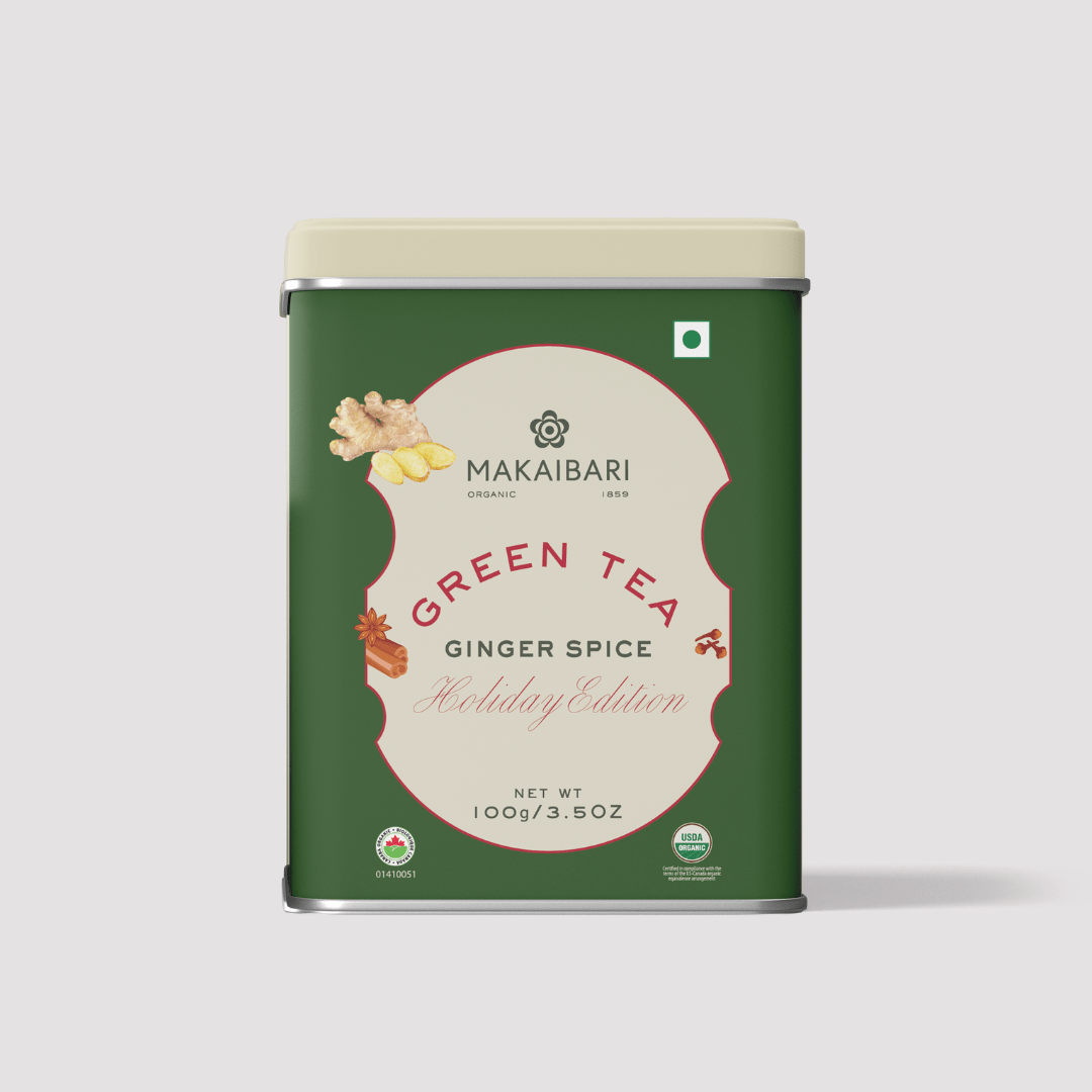 Holiday Edition : Ginger Spice Green Tea - Makaibari Tea