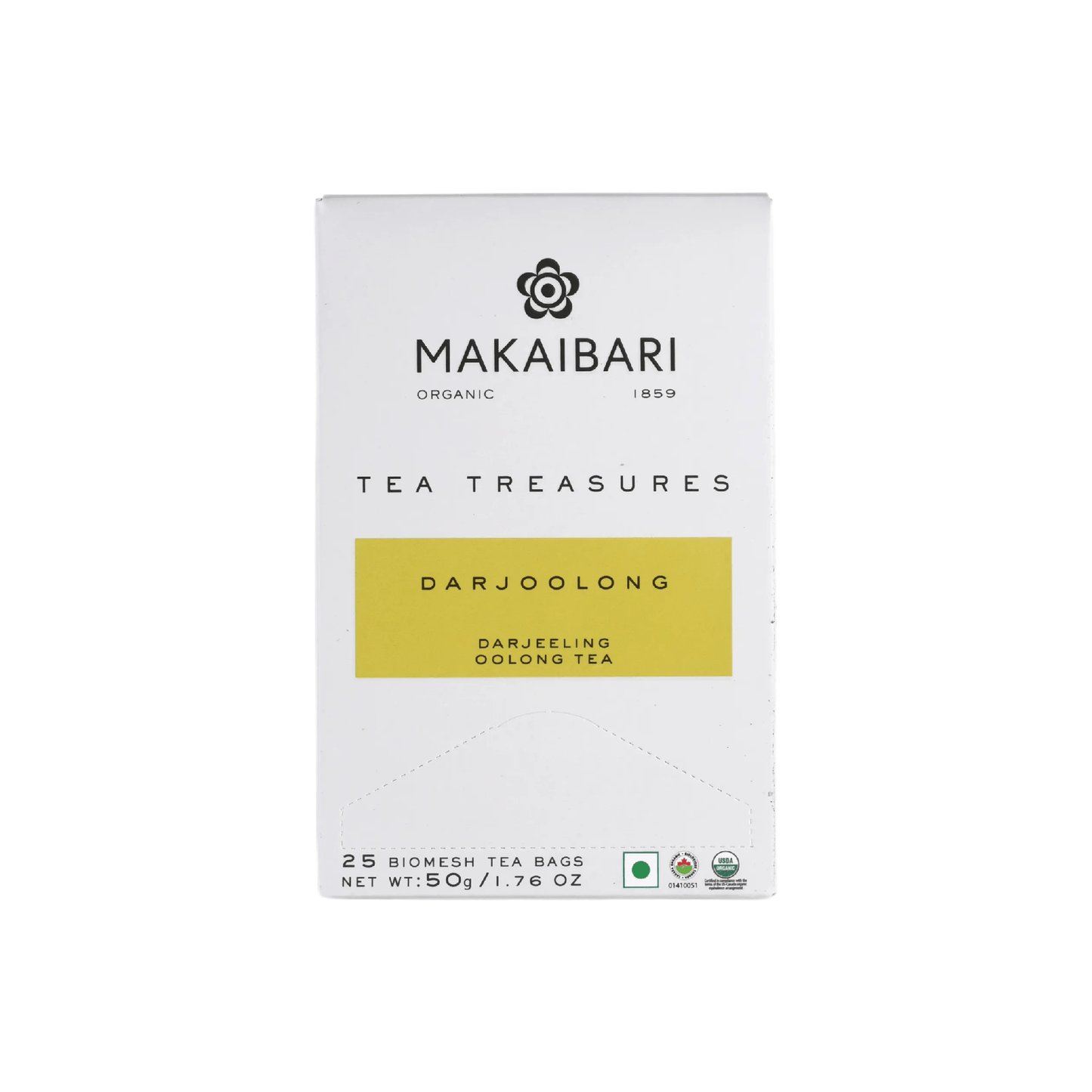 Makaibari Dajoolong Tea | 25 Tea Bags | Darjeeling Oolong Tea - MAKAIBARI TEA