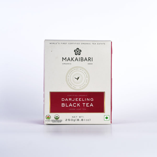 Makaibari Darjeeling Black Tea | 250 gm Pack | Loose Black Tea leaves ...