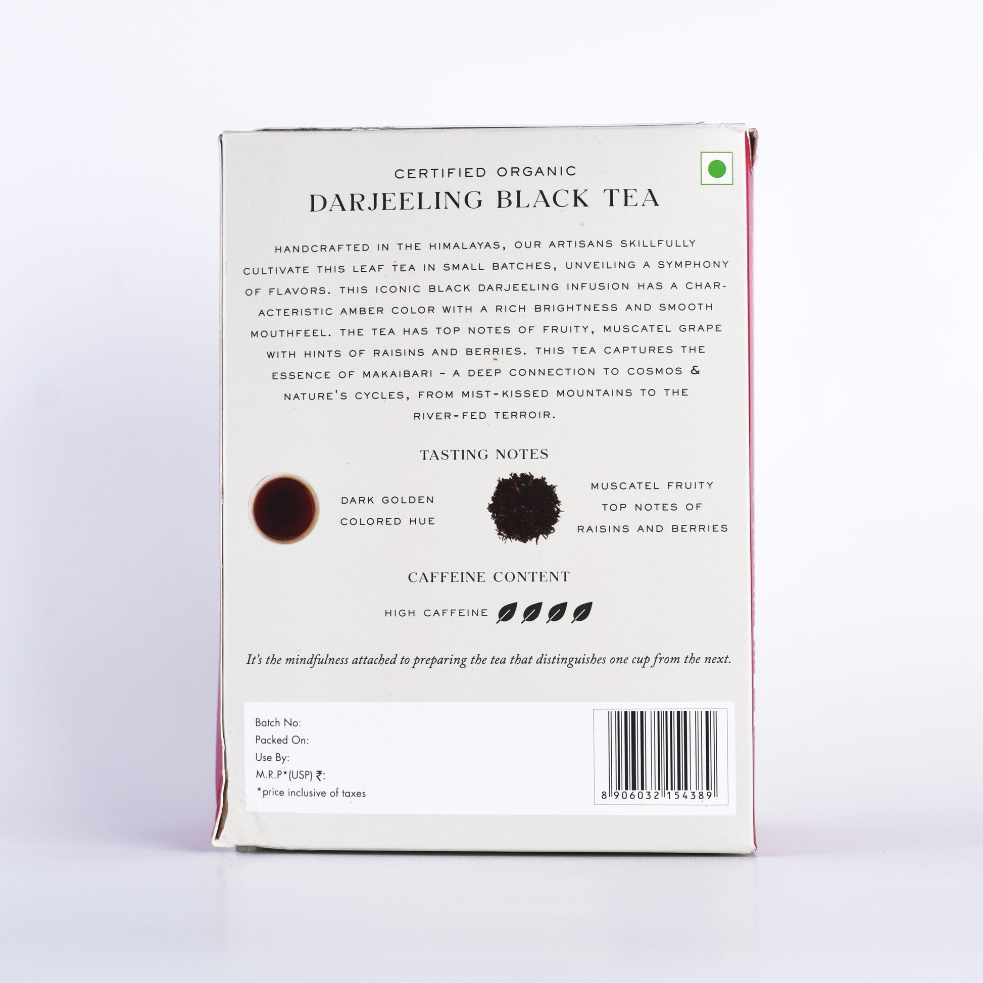 Makaibari Darjeeling Black Tea | 500 gm Loose Tea | Loose Black Tea - MAKAIBARI TEA