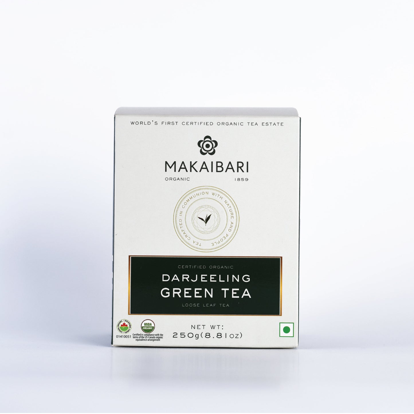 Makaibari Darjeeling Green Tea | 250 gm Loose Tea | Loose Green Tea Pack - Makaibari Tea
