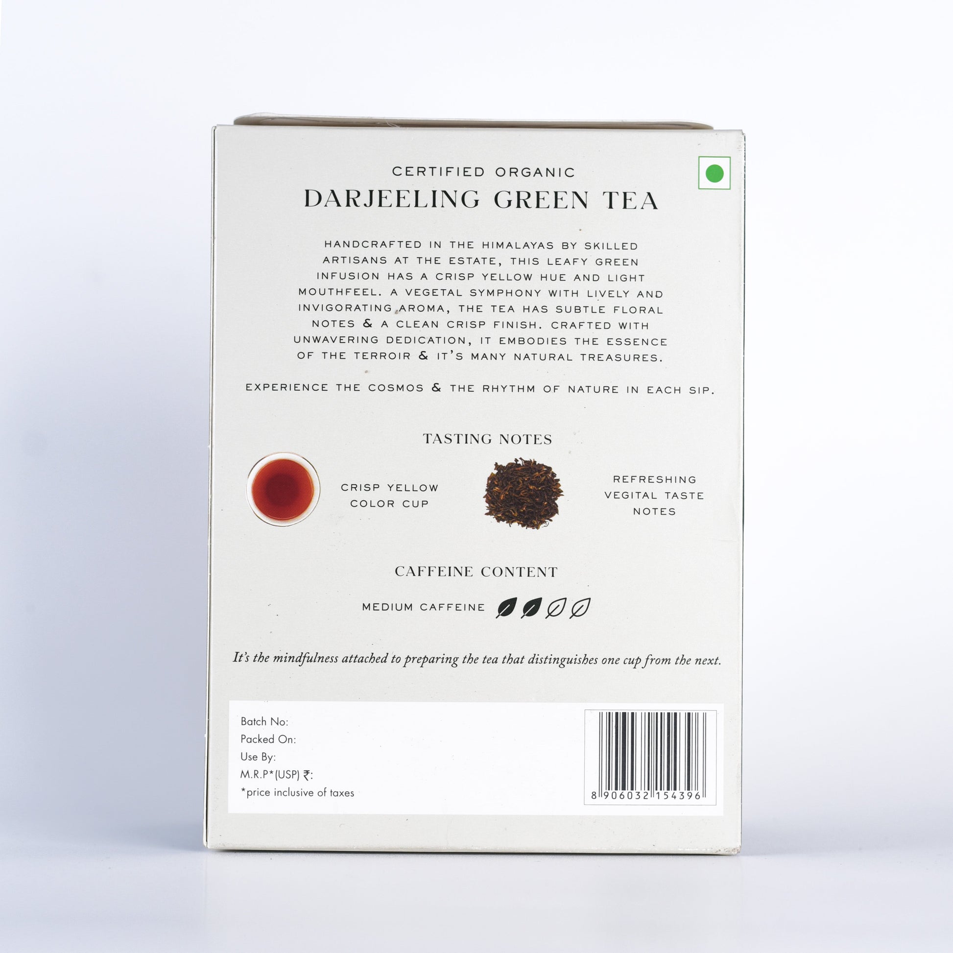 Makaibari Darjeeling Green Tea | 500 gm Loose Tea | Green Tea Loose Tea Pack - MAKAIBARI TEA