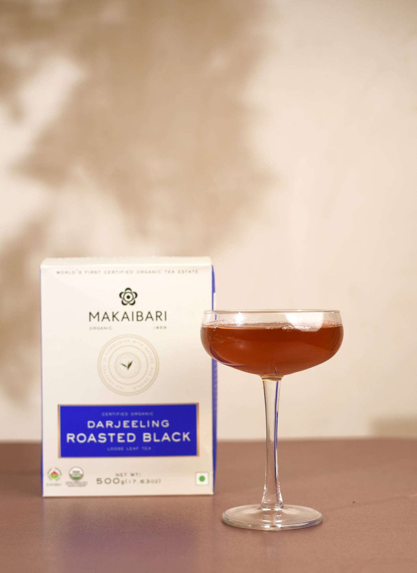 Makaibari Darjeeling Roasted Black Tea | 500 gm Loose Tea | Roasted Black Tea Loose Tea Pack - MAKAIBARI TEA