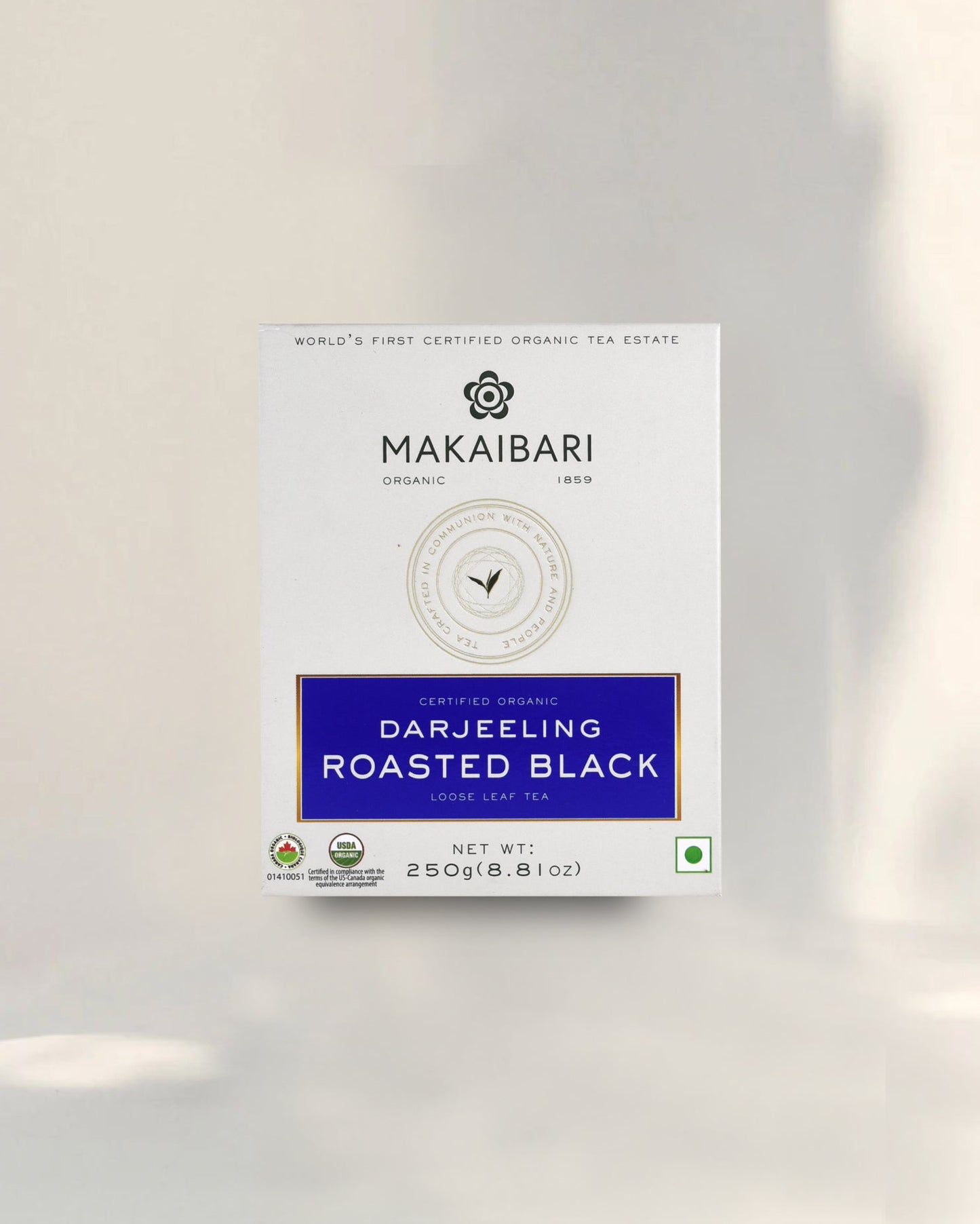 Makaibari Roasted Black Darjeeling Tea | 250 gm Loose Tea | Roasted Loose Black Tea Packed - MAKAIBARI TEA