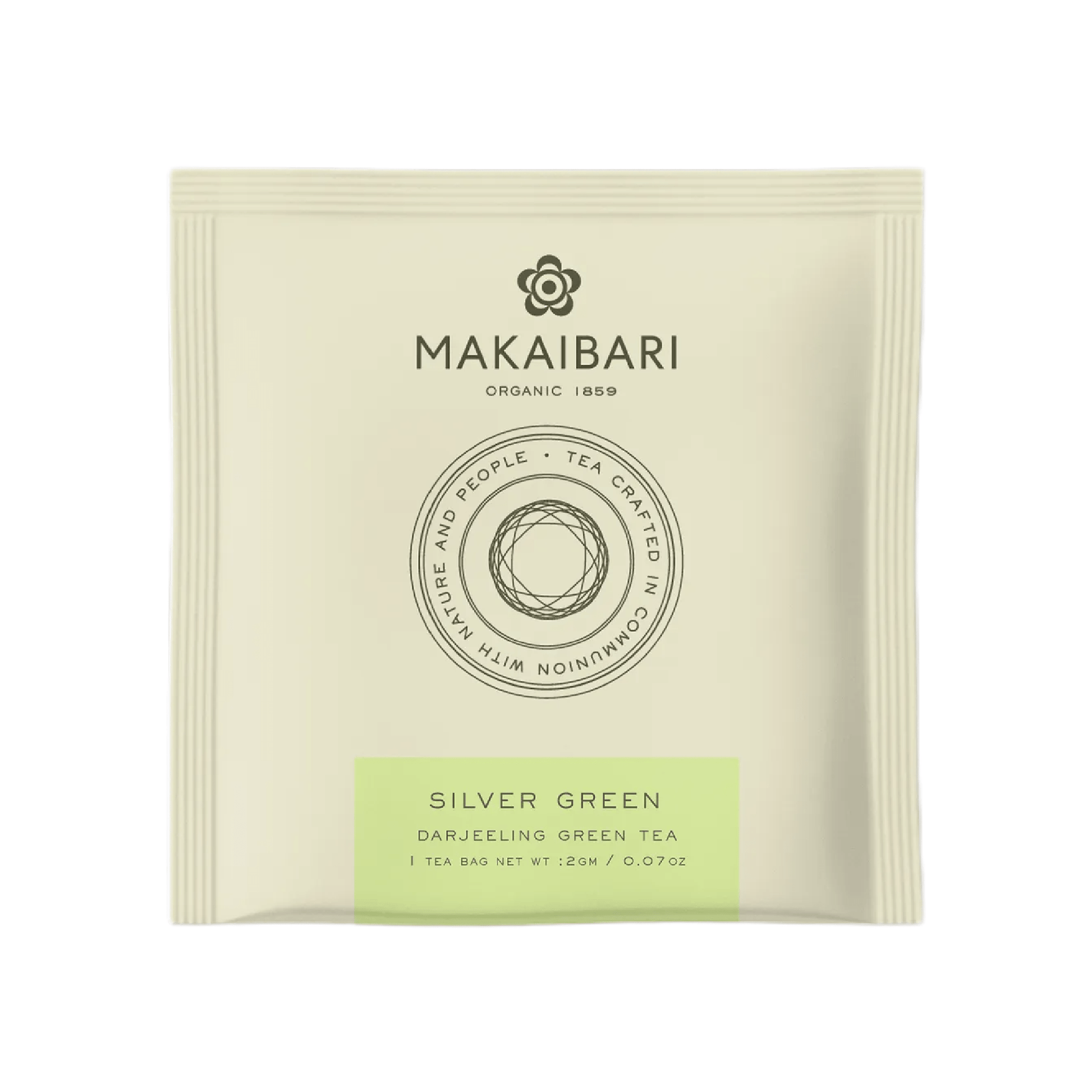 Makaibari Silver Green | 25 Tea Bags | Tea Treasure Darjeeling Green Tea - MAKAIBARI TEA