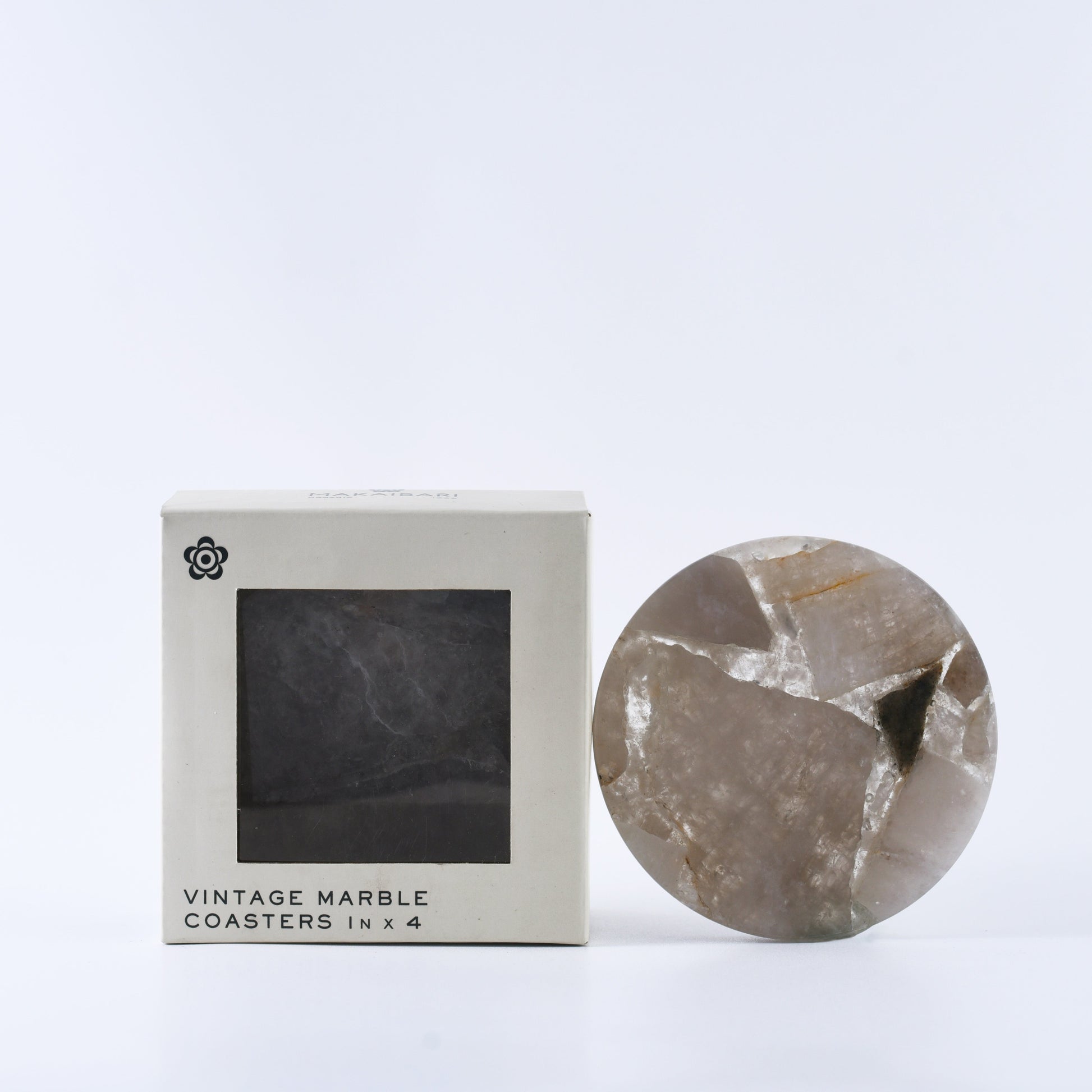 Vintage Marble Coaster 1N*4 - MAKAIBARI TEA