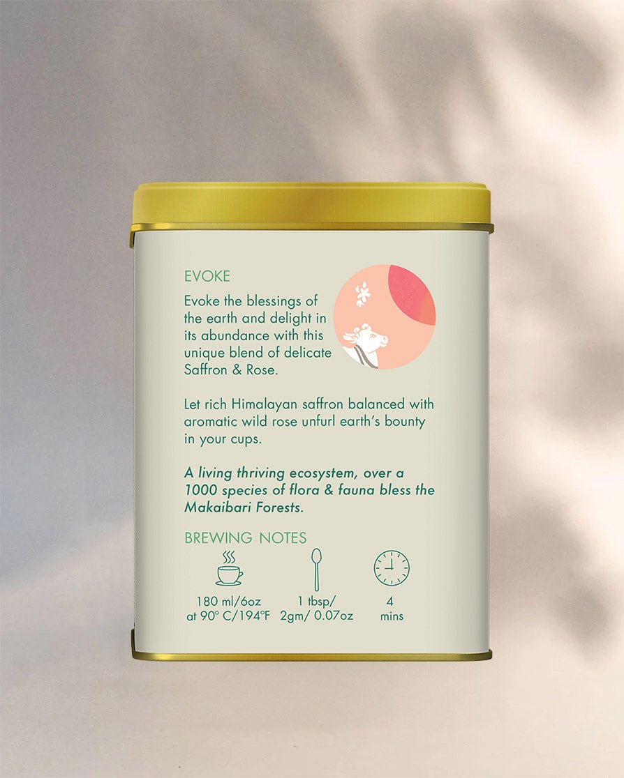 Jasmine & Saffron Tea - Brewing Notes