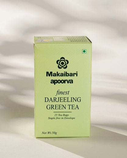 Apoorva Green Tea Bag (25 Tea Bags) - MAKAIBARI TEA