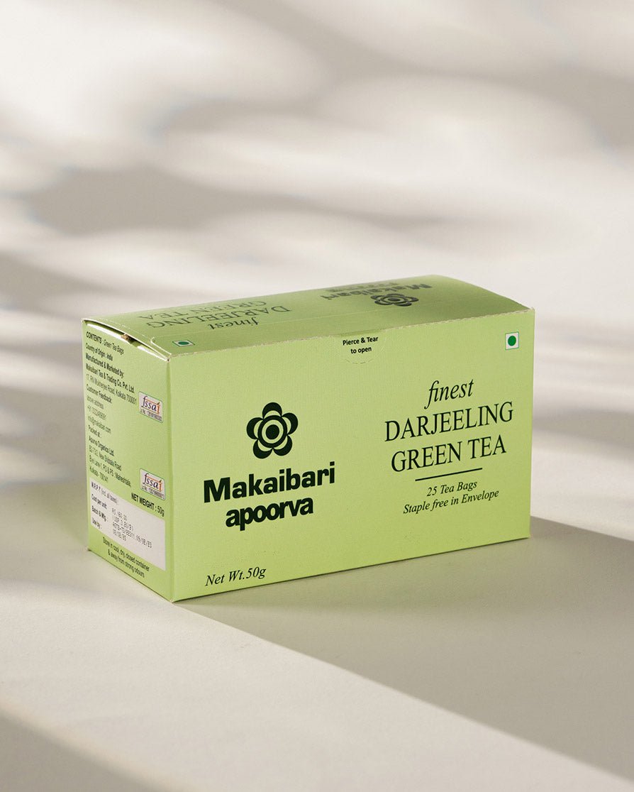 Apoorva Green Tea Bag (25 Tea Bags) - MAKAIBARI TEA